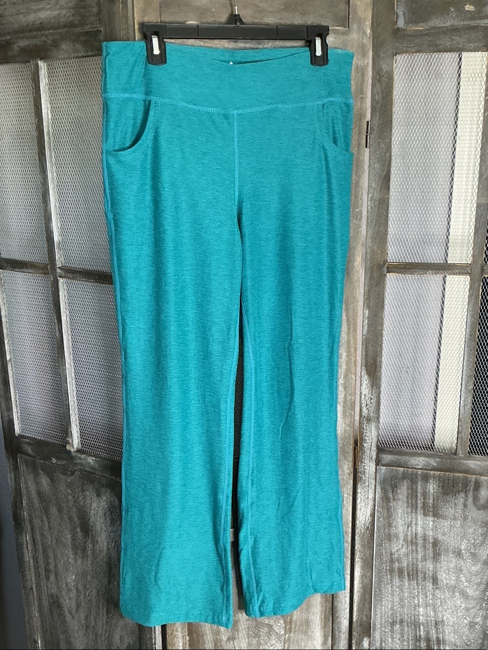 LuLaRoe Rise Collection Teal Wide-Leg Yoga pants